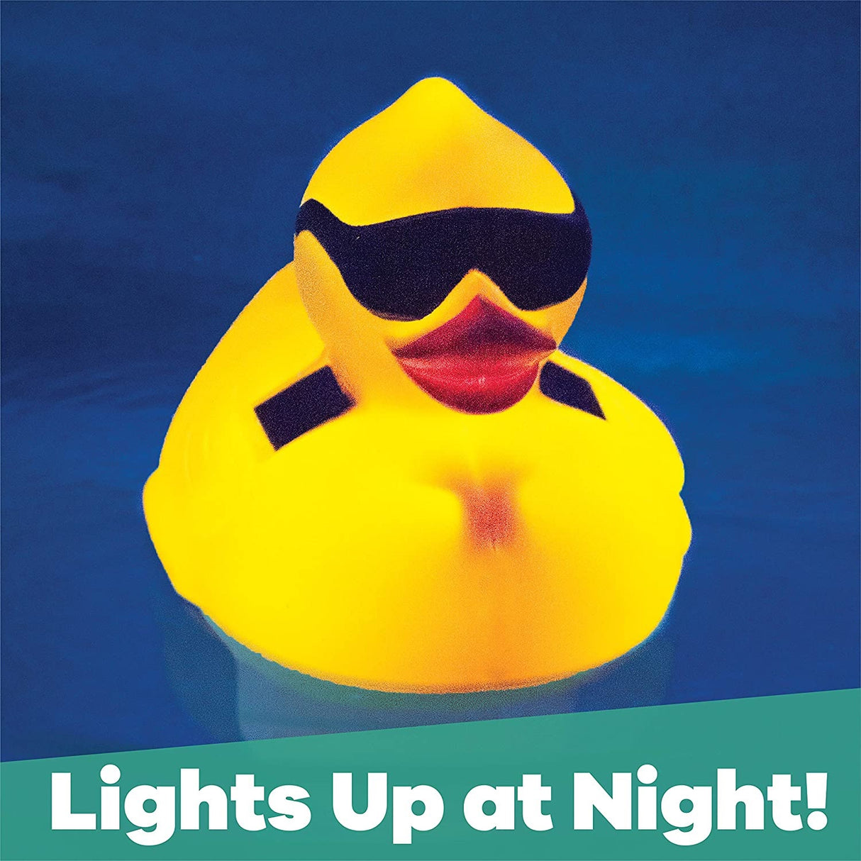 Solar Powered LED Derby Duck Pool Chlorinator 8002