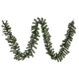 9' Canadian Pine Non-Lit Artificial Christmas Garland