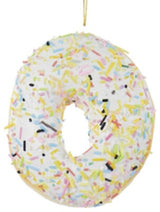 3.9" Frosted Donut Ornament