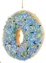 3.9" Frosted Donut Ornament