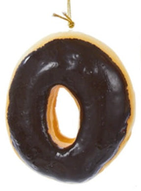 3.9" Frosted Donut Ornament