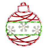 Lighted Ornament Window Silhouette