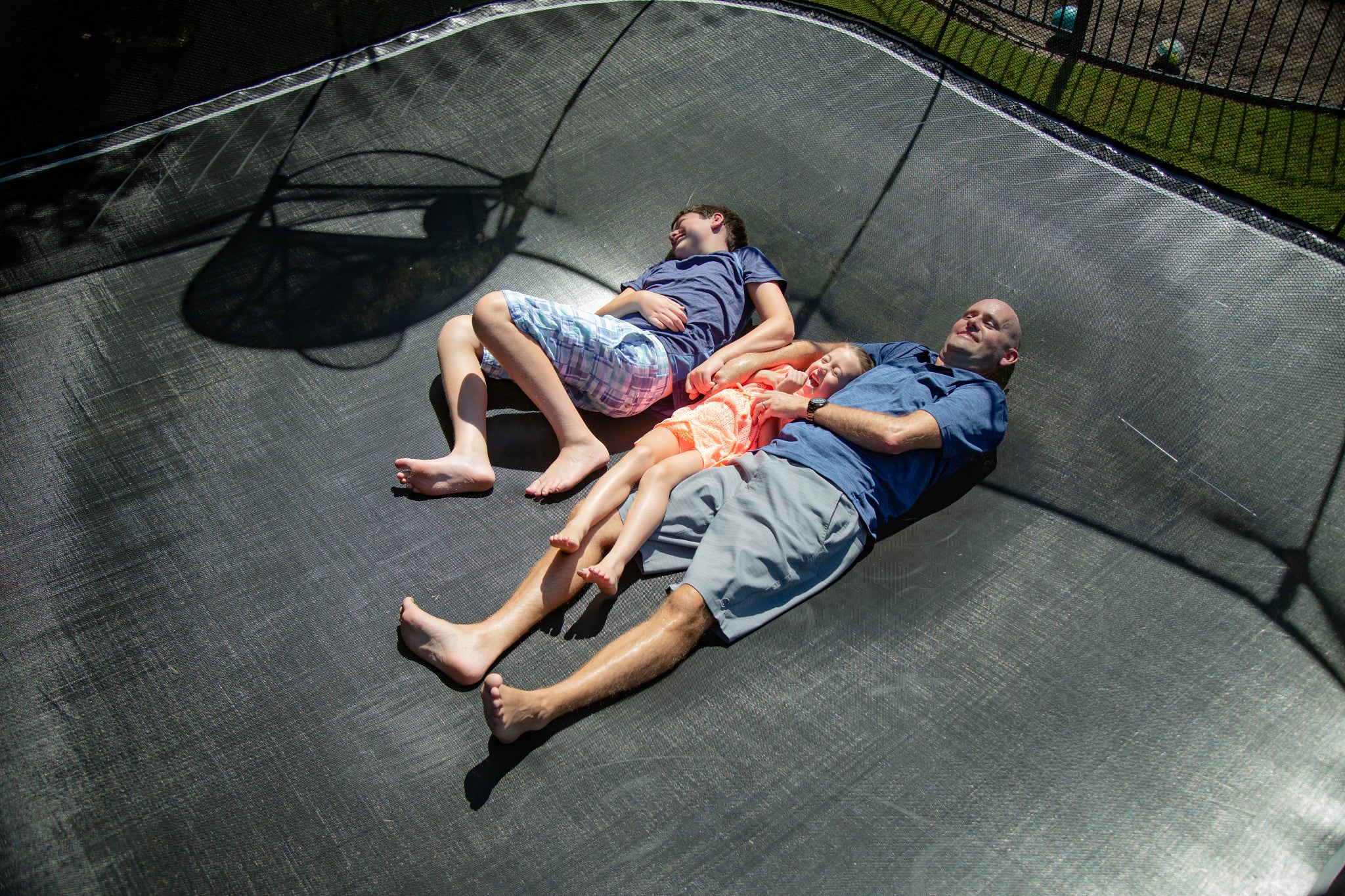 Springfree 8' x 13' Large Oval Trampoline with Safety Enclosure