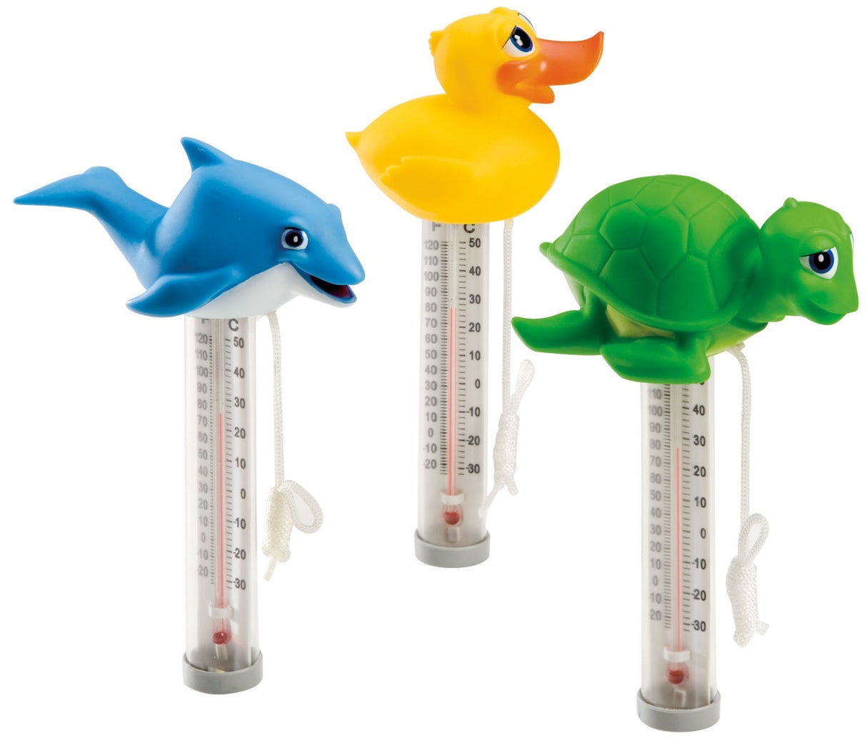 Happy Animal Floating Water Thermometer