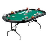 Triumph® 84" Gambler Folding Poker Table