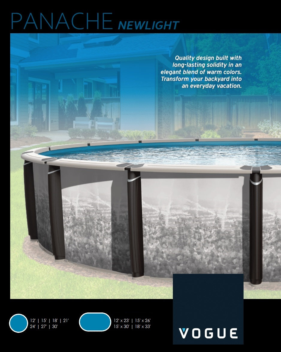 Vogue Panache 54" Resin Above Ground Swimming Pool