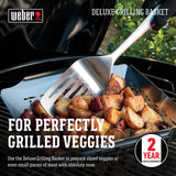 Weber Deluxe Square Grilling Basket 6434