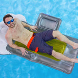 Swimline Inflatable Beer Mug Pool Float with Ice Chest