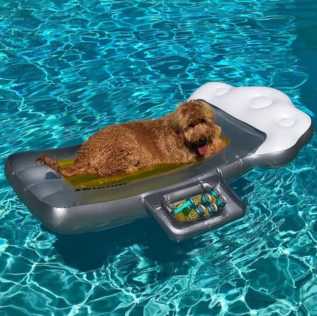 Swimline Inflatable Beer Mug Pool Float with Ice Chest