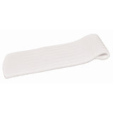 White vinyl foam pool mattress float.
