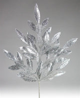 23.5" Silver Bay Leaf Spray