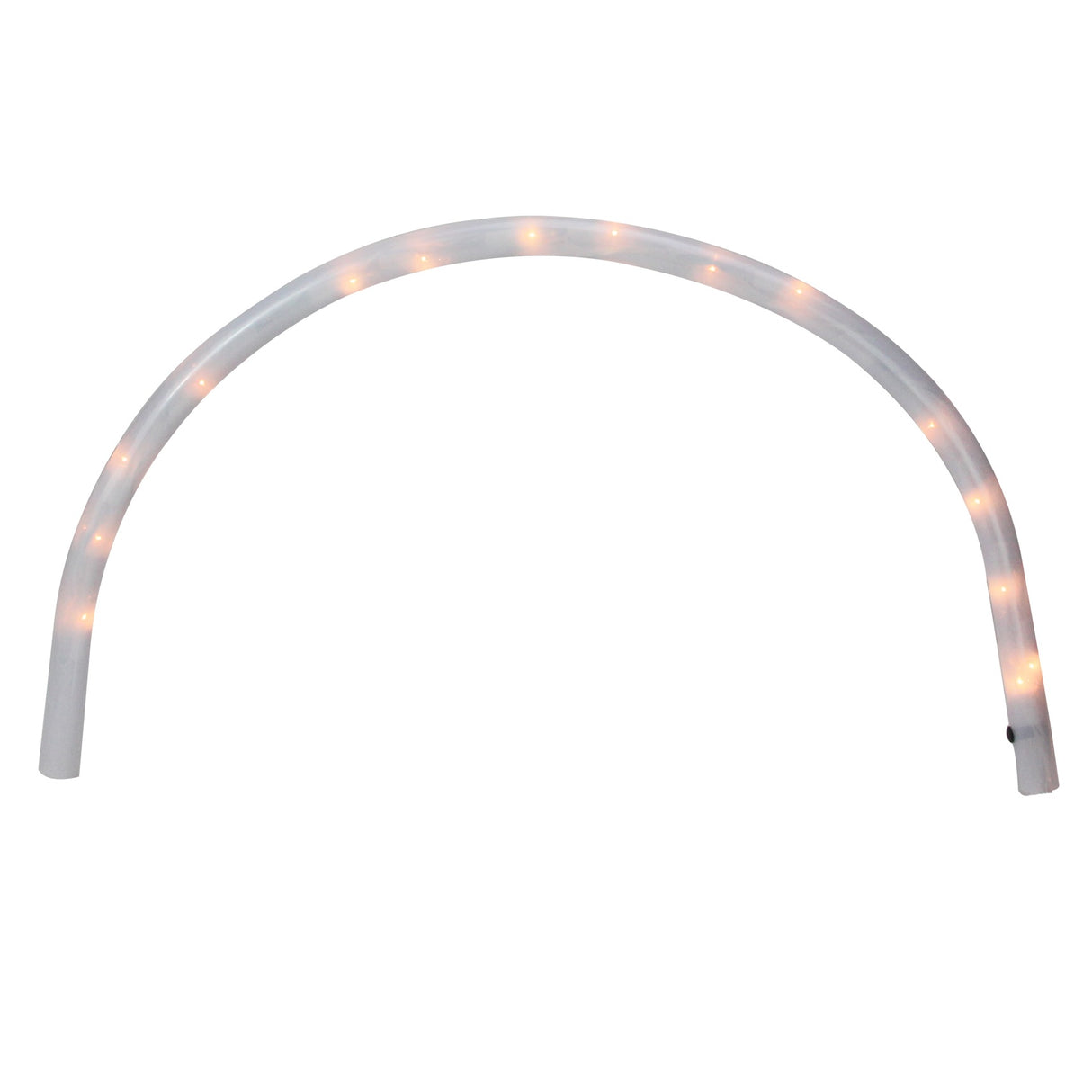 Set of 5 Clear Lighted Arch Driveway Markers