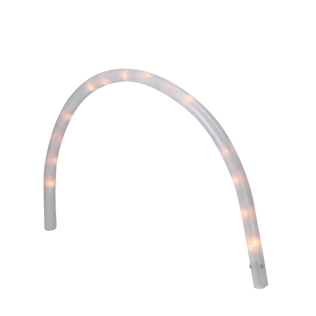 Set of 5 Clear Lighted Arch Driveway Markers