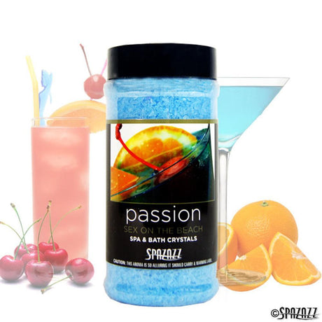 Spazazz Set the Mood Passion Crystals - Sex on the Beach