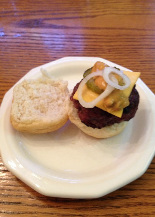 Big Green Egg Stainless Steel Mini-Burger Slider Basket with Detachable Handle