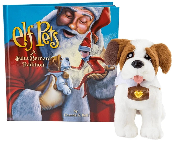 The Elf on the Shelf® Elf Pets®: A Saint Bernard Tradition