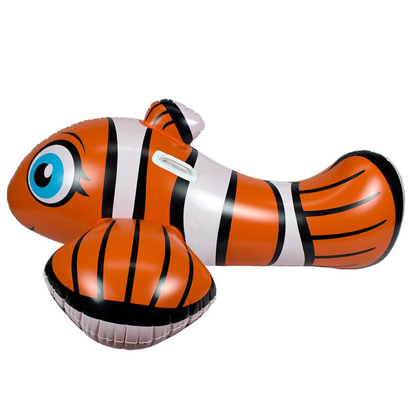 Poolmaster's Inflatable Clown Fish Rider Pool Float
