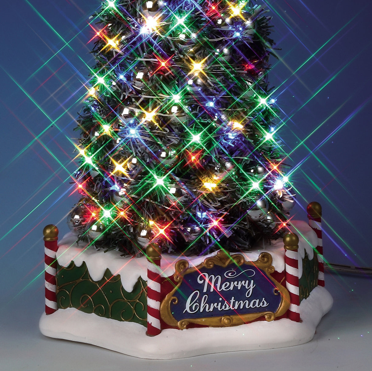 Lemax General Collectibles Sights & Sounds: New Majestic Christmas Tree #84350