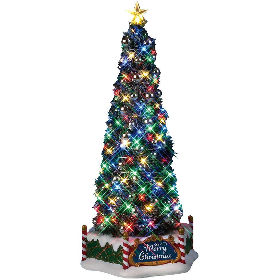 Lemax General Collectibles Sights & Sounds: New Majestic Christmas Tree #84350