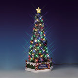 Lemax General Collectibles Sights & Sounds: New Majestic Christmas Tree #84350
