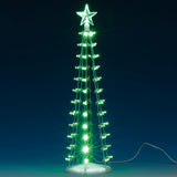 Lemax 9" Green Lighted Silhouette Tree General Collectibles Accessory