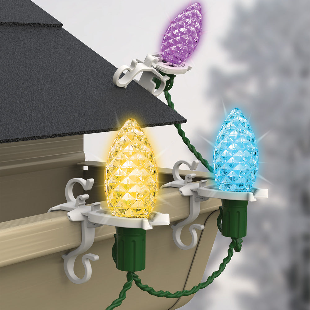 50 Deluxe Shingle/Gutter Light Clips