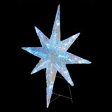 42" Ice Crystal LED Bethlehem Star Sculpture