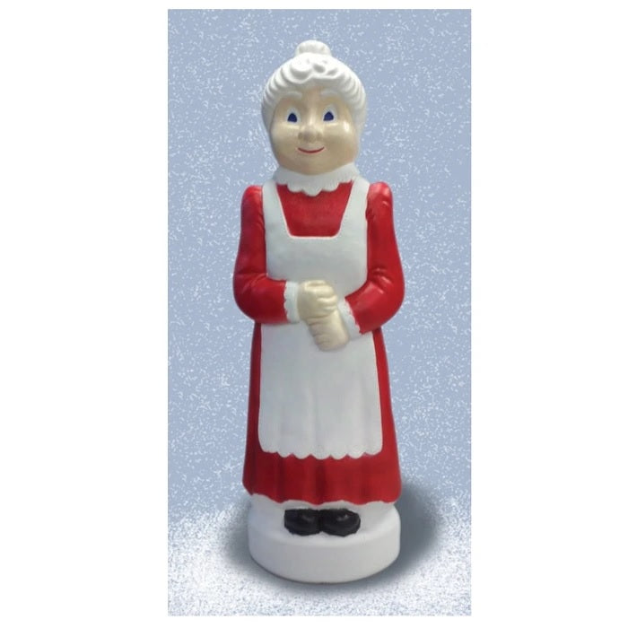 40" Mrs. Claus Blow Mold Christmas Decoration