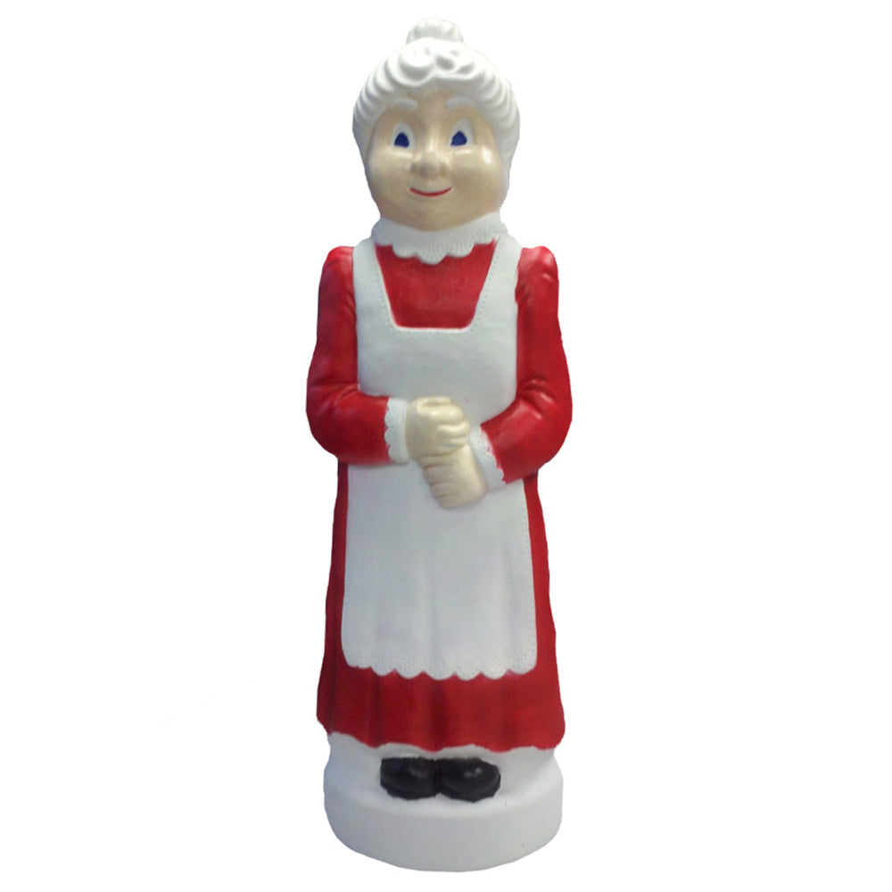 40" Mrs. Claus Blow Mold Christmas Decoration