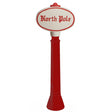 45" North Pole Sign Blow Mold Christmas Decoration, Union Products 76940