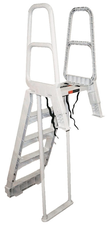 Smart Choice Comfort Incline Safety Pool Ladder for Above Ground Pools