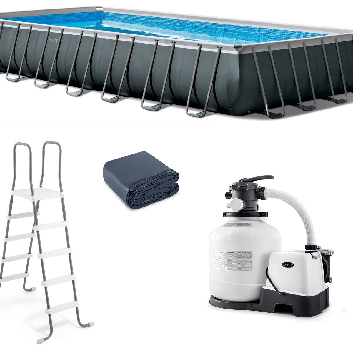 Intex Pools | Ultra Frame Pools | 18'x9x52