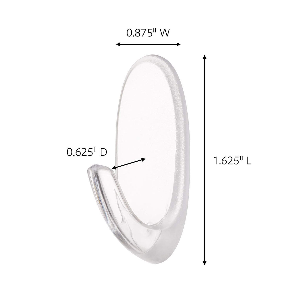 Medium-Sized Command™ Outdoor Plastic Window Hooks (2 Pack)
