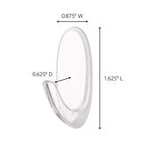 Medium-Sized Command™ Outdoor Plastic Window Hooks (2 Pack)