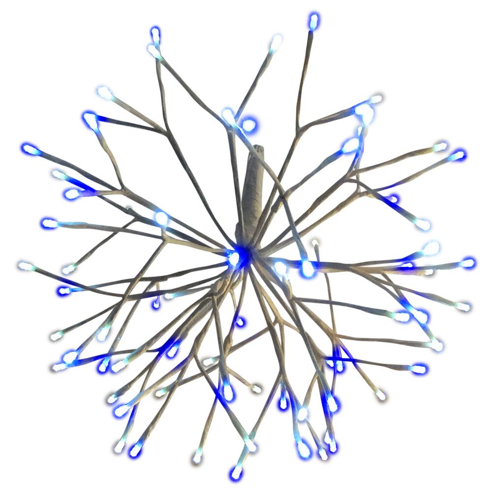 16" Twinkling LED Starburst Clusters