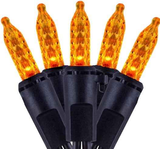 Set of 35 Mini Orange LED Lights