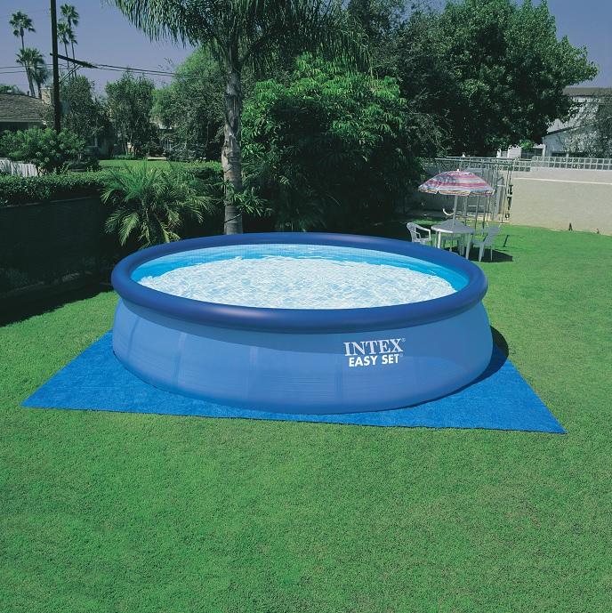 Intex 18' x 48" Easy Set Round Swimming Pool Complete Set