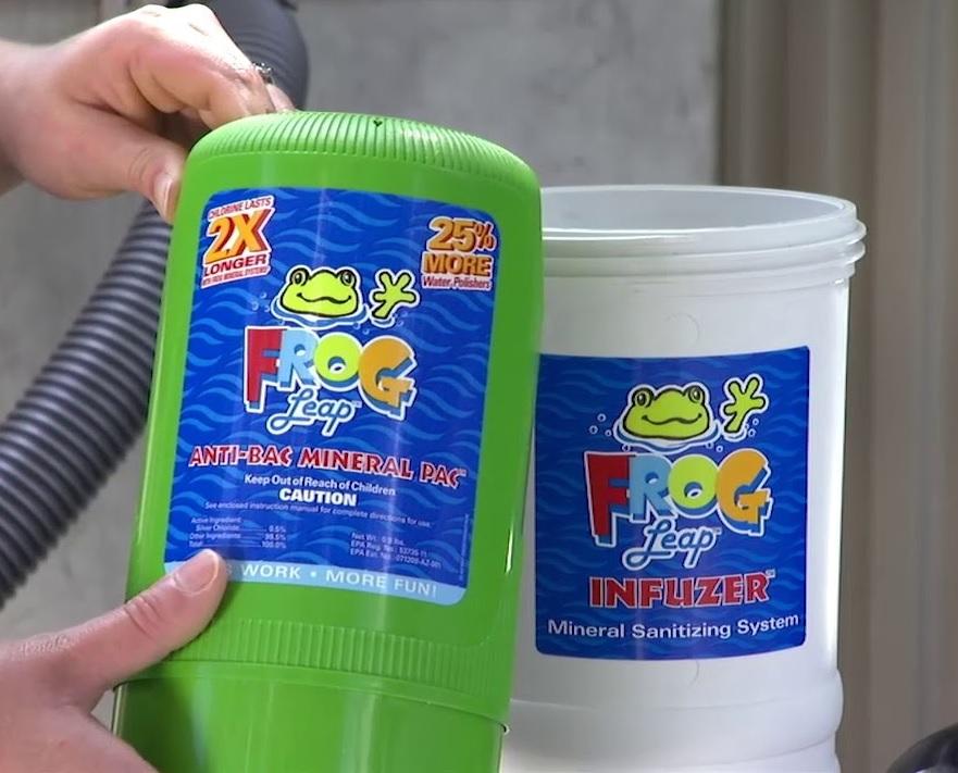 FROG Pool Disinfectant | FROG Leap Anti-Bac Mineral Pac for Pools
