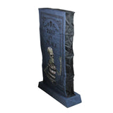 Lighted LED 36" Tombstone With Skeleton