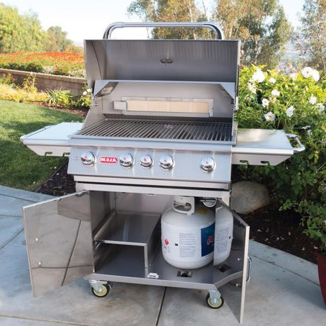 Bull Angus 30" 4-Burner Grill Cart