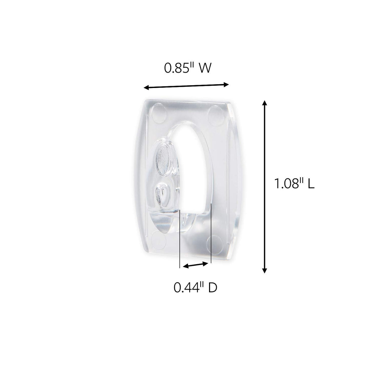 Set of 6 Mini Command™ Hooks