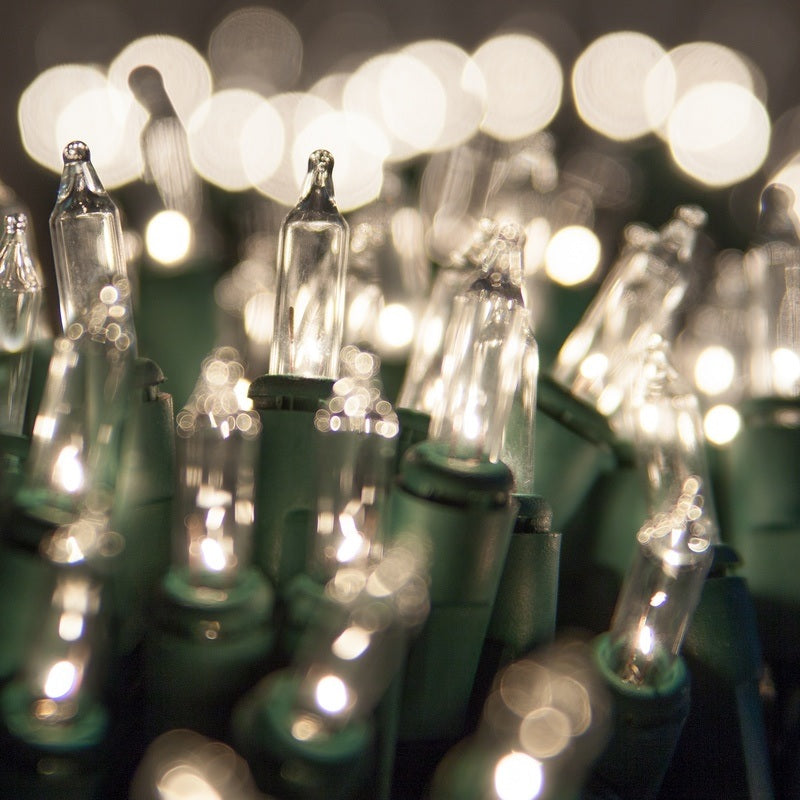 Set of 100 Mini Christmas Lights by Sylvania