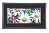 Decorative Black Sassafras Doormat Tray