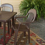 High-Back Resin Stacking Chairs