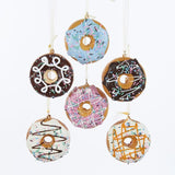 2.75" Frosted Donut Ornament