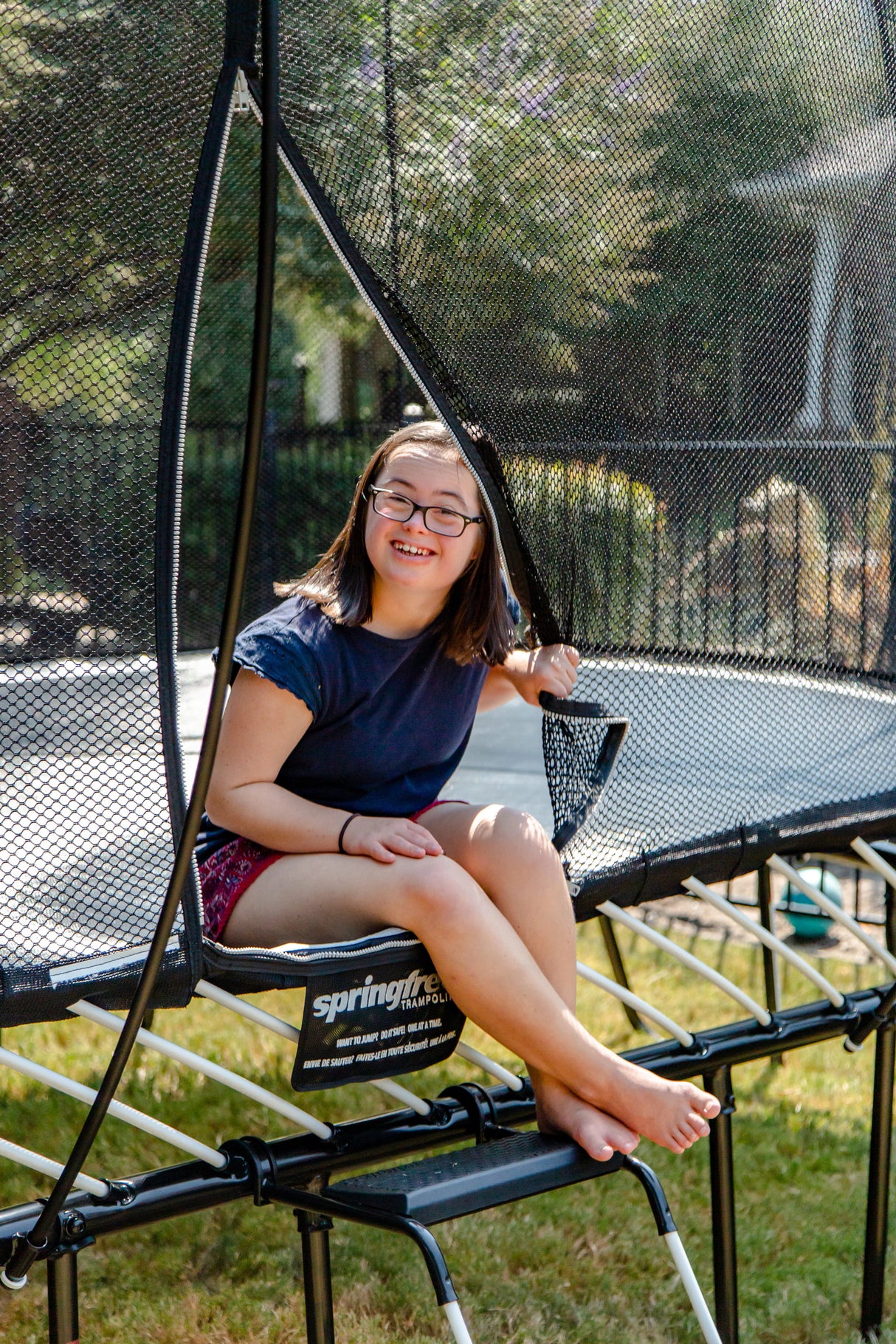 Springfree Trampoline FlexrStep™