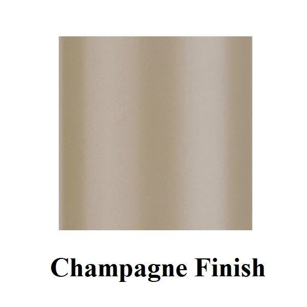 9' Auto Tilt Market Champagne Frame Toffee Canopy Umbrella Thin Pole