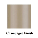 9' Auto Tilt Market Champagne Frame Toffee Canopy Umbrella Thin Pole