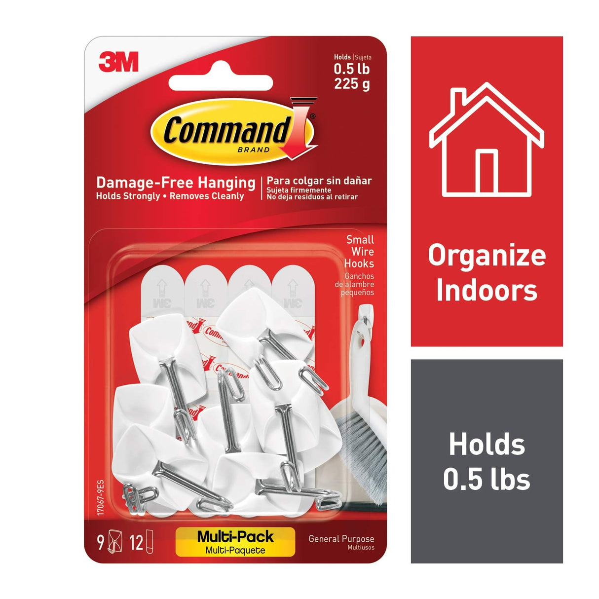 Small Command™ Wire Hooks