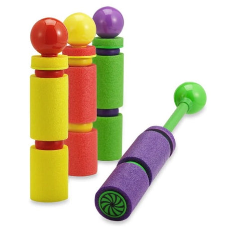 Foam water guns.